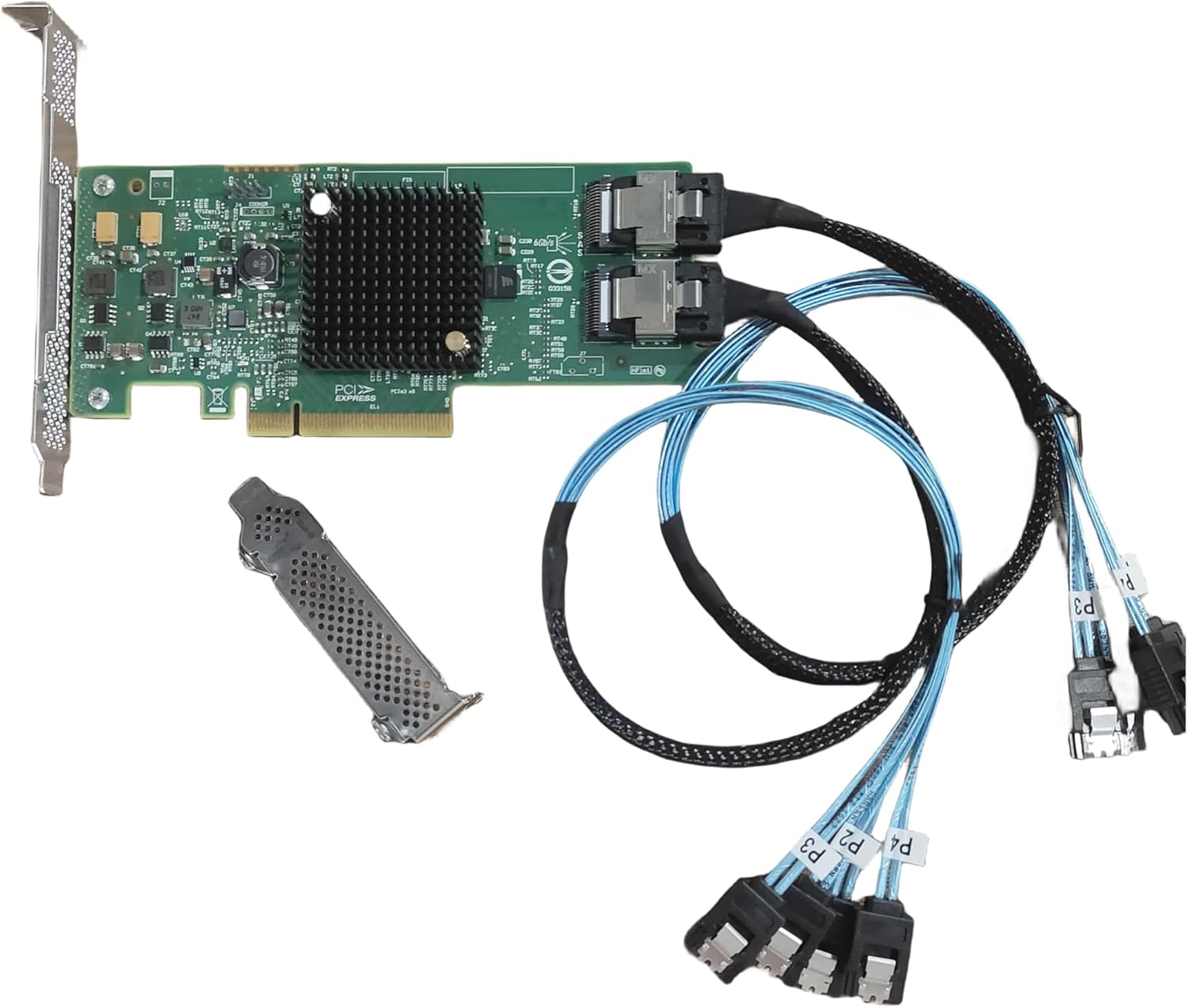 9207-8i 6Gbs SAS 2308 PCI-E 3.0 HBA IT Mode for ZFS FreeNAS unRAID Host Bus Adapter