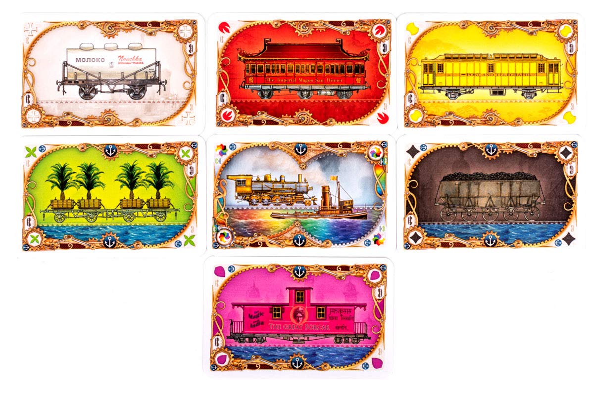 Rebel, Gioco da tavolo "In den Train Fahren": Round Die Welt"