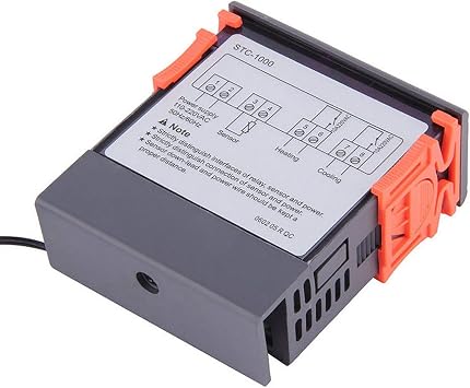 POWERTOOL 220V Temperature Controller Thermostat, Digital Temperature Thermostat STC-1000 Controller -50℃~110℃ Heating Cooling