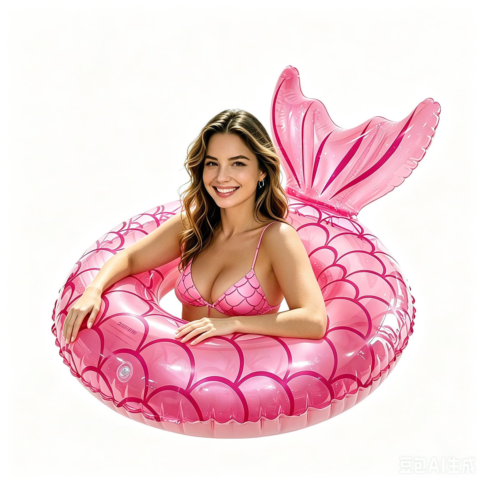 HUANYO Inflatable Swim Ring, Summer Pool Beach Party Swimming Float Tube, Water Fun Swimming Pool Toy for Adults – One Piece per Set (adult90#)