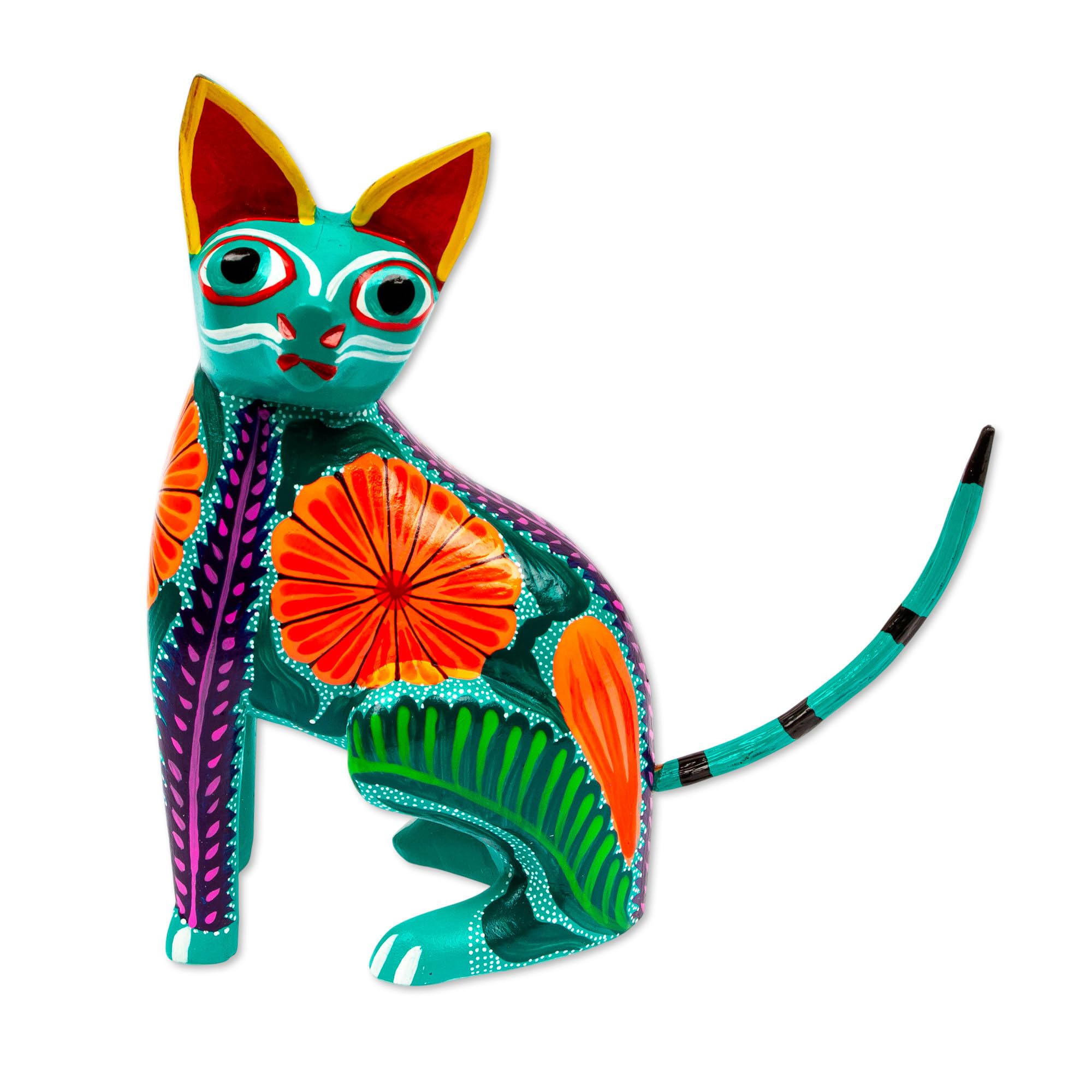 Amazon.co.jp: NOVICA 職人 手作り 木製 アレブリエ 置物 メキシコ産
