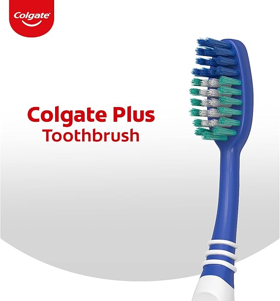 Colgate Extra Clean Toothbrush, Plus Medium, 72 Count