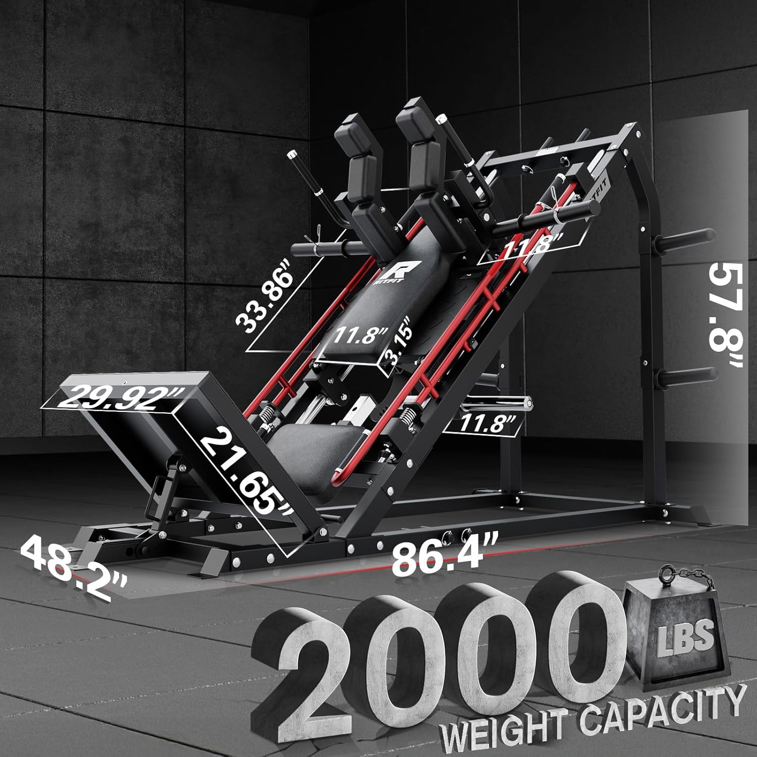 Unleash Your Leg Power: Review of the RitFit Gazelle Pro 3 in 1 Leg Press Machine