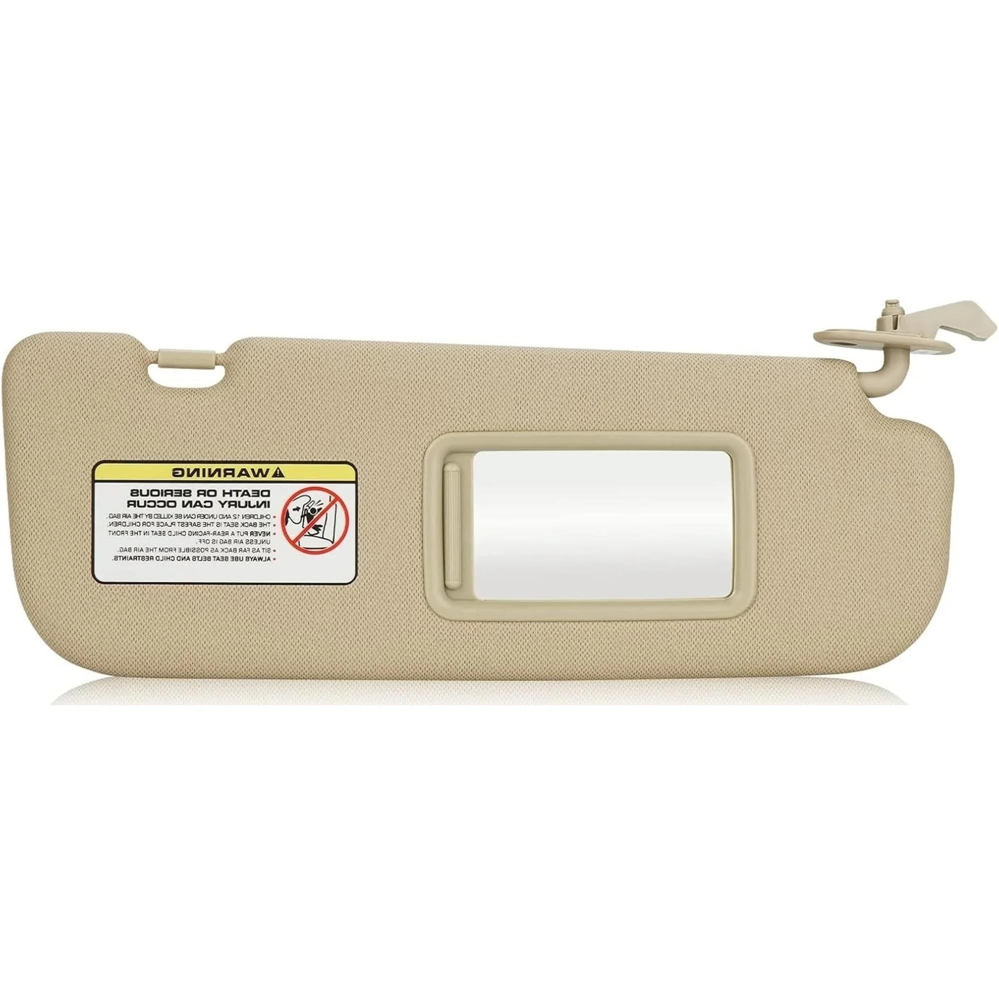 Tendine Parasole Auto Per Hyundai Per Elantra 2011-2015 Auto Visiera Parasole Interni Bordo Conducente Lato Passeggero Parte di Ricambio Parasole Parabrezza(Beige Right Side)