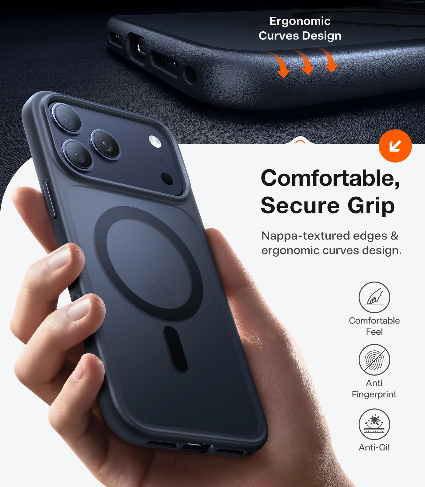Amazon.com: TORRAS Magnetic Shockproof for iPhone 17 Pro Case