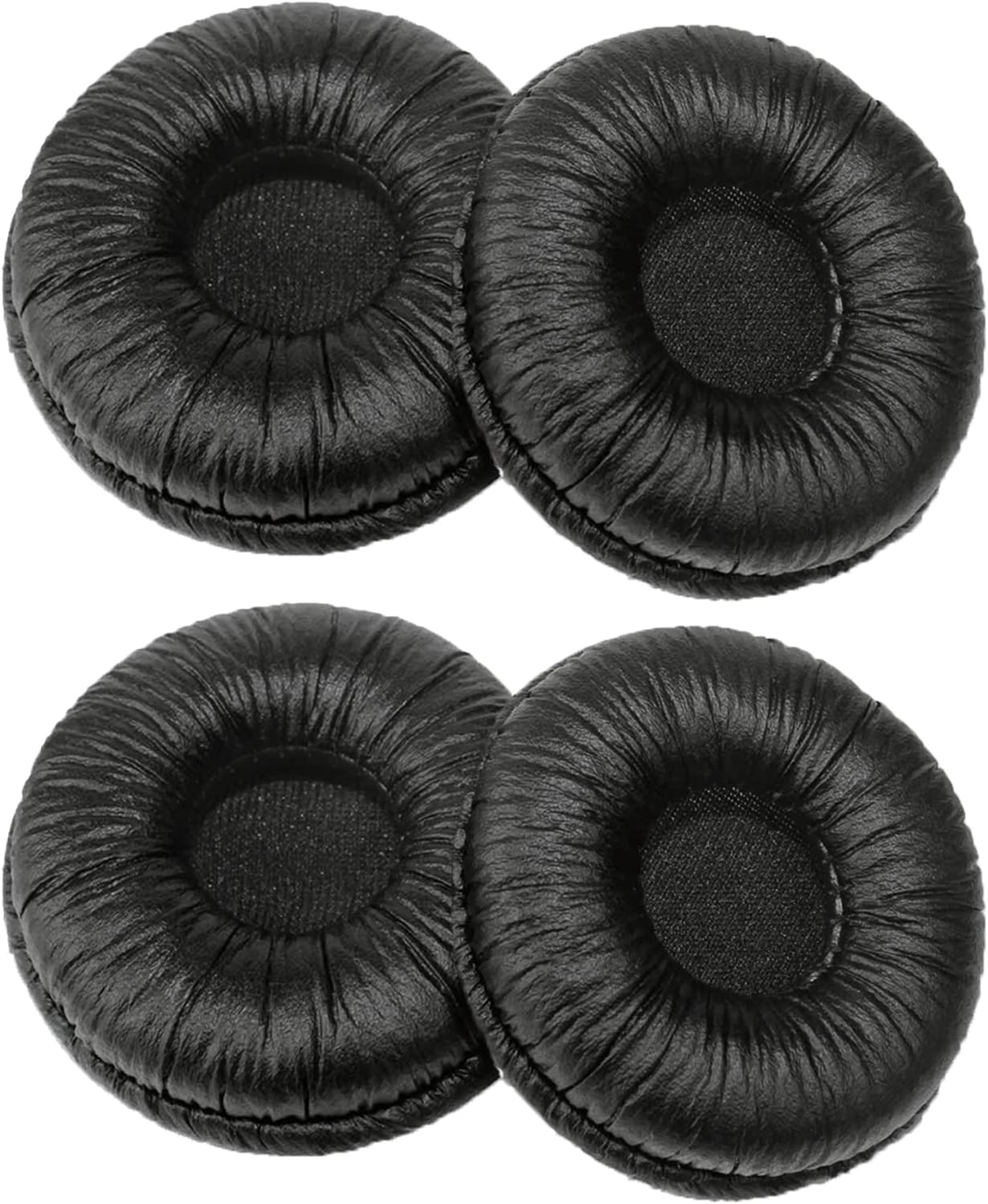 Bingle Ear Cushions Earpads Replacement 50mm Ear Pad Covers for Plantronics HW251N HW261N HW510 HW520 Blackwire C320 3220 3210 3320 Jabra PRO 920 930 Biz 1500 GN2000 Headphones (4 Pack)(BEC-LTH4)