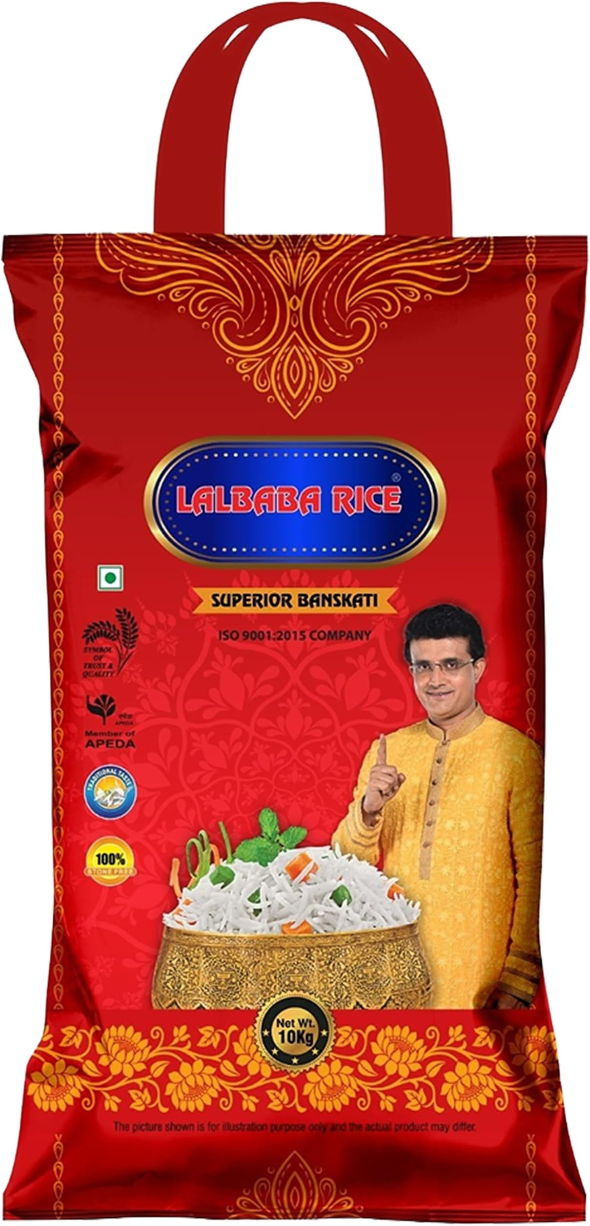Superior Banskathi Long Grain Boiled Rice 1kg Packet - Non-Sticky Texture, Ideal for Daily Cooking, Top-Grade Grains for Perfect Steamed Meals