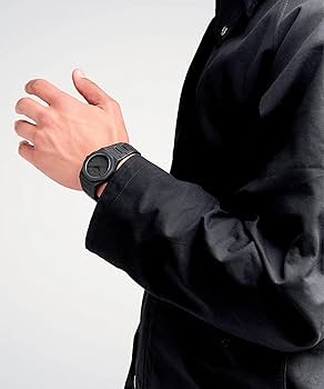 新品同様 D1 MILANO Polycarbonate PCBJ10 D1 MILANO PCBJ10 Polycarbon Black Dial Quartz Analog Watch