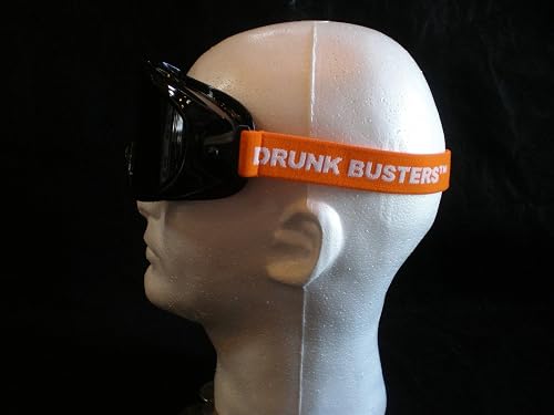 Drunk Busters Totally Wasted Goggles (BAC .26-.35) - Orange Strap