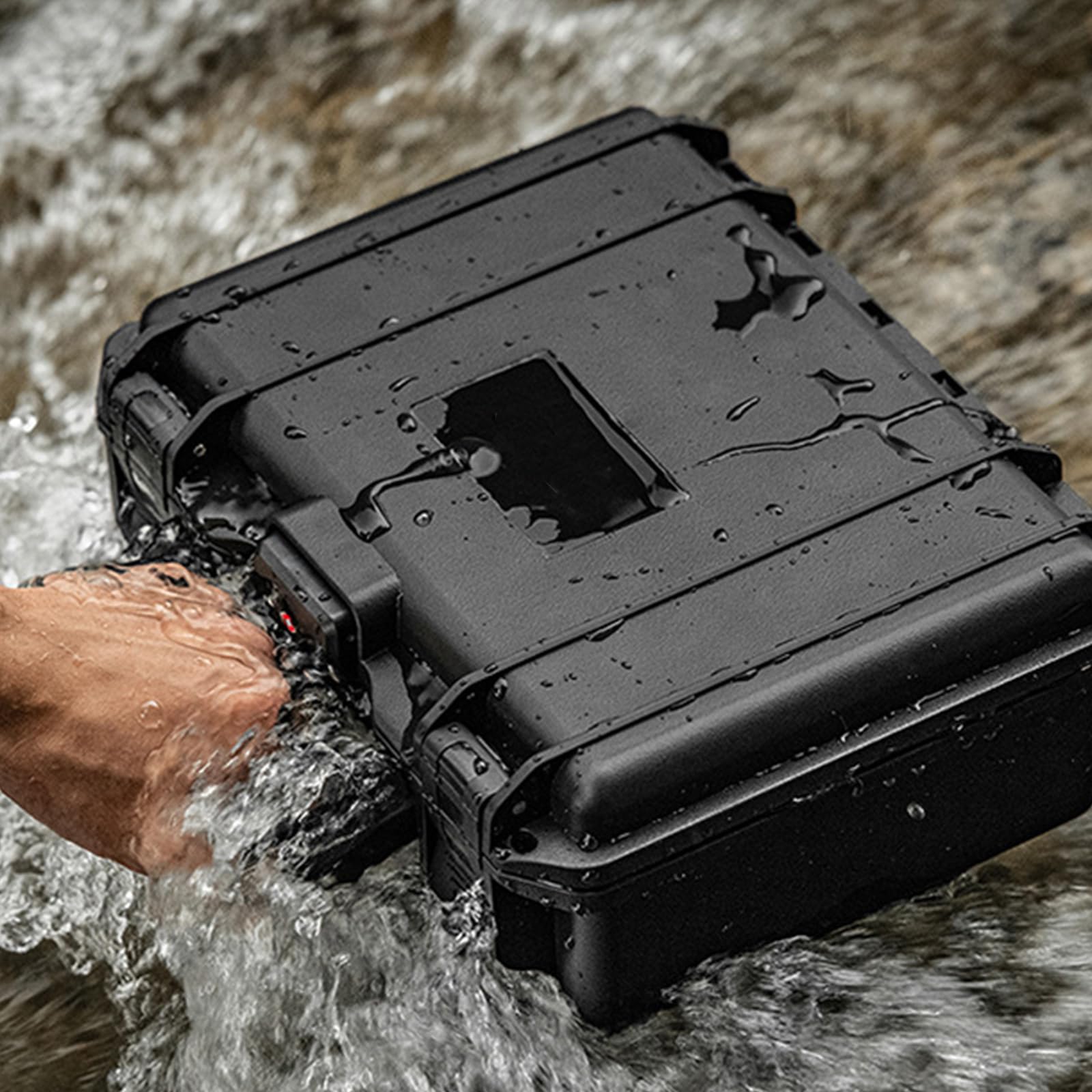 Funda Impermeable a Prueba de Golpes para cámara Pocket 3 Vlog y Accesorios, Bolsa de Almacenamiento Duradera con Cerradura, Carcasa