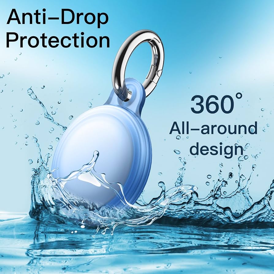 Amazon.co.jp: JETech 4枚セット AirTag 用 防水ケース キー