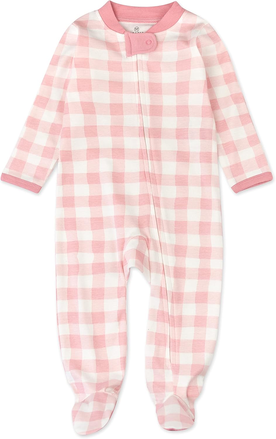 HonestBaby Footed Sleep &amp; Play Pajamas Organic Cotton for Infa