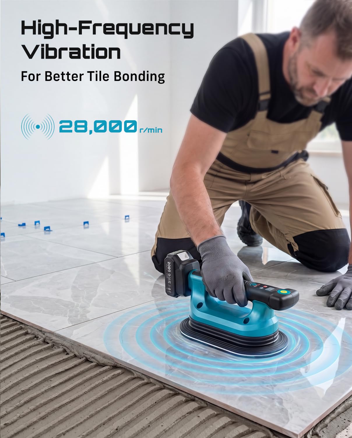 Seesii Tile Vibration Tool - Precision Tile Laying -3 Seesii Tile Vibration Tool - Precision Tile Laying -3