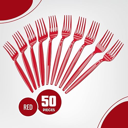 Vista 85 de Cucharas de plástico azul claro (paquete de 24) – Cucharas de color azul claro para fiestas, artículos de plástico duraderos, cucharas de plástico