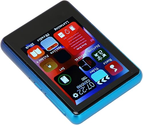 Miniatura 2 de SUNGOOYUE Portable MP3 Player with 2.4 Inch Touch Screen, SABRE9018Q2C DAC, 4GB Storage, 5.0, Metal Body, FM Radio, FLAC Support (4+64GB (Memory