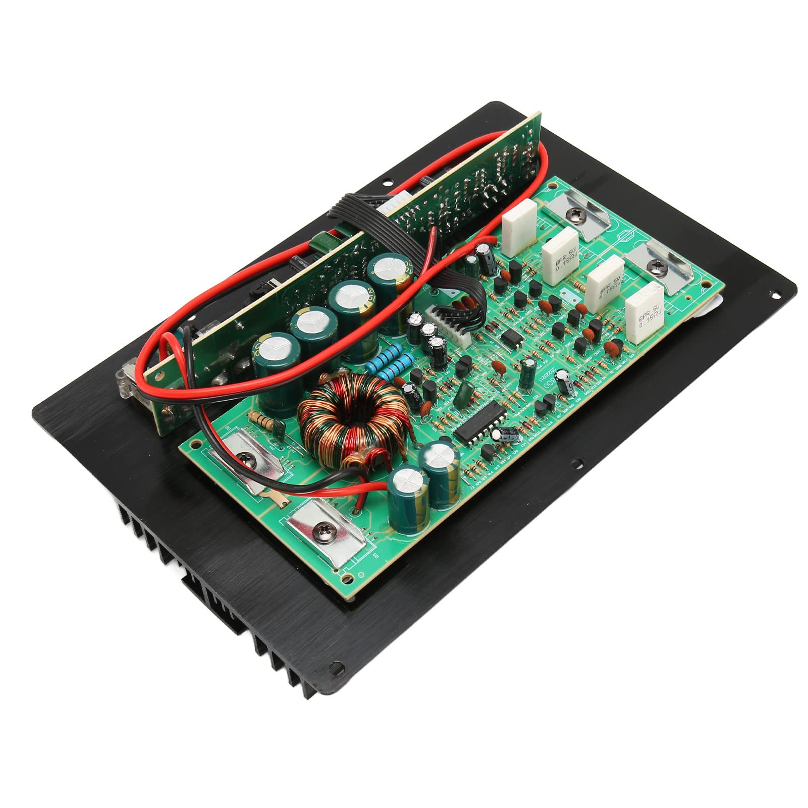 Bewinner Amplificador de Potencia para Coche 300W Alta Eficiencia 12V