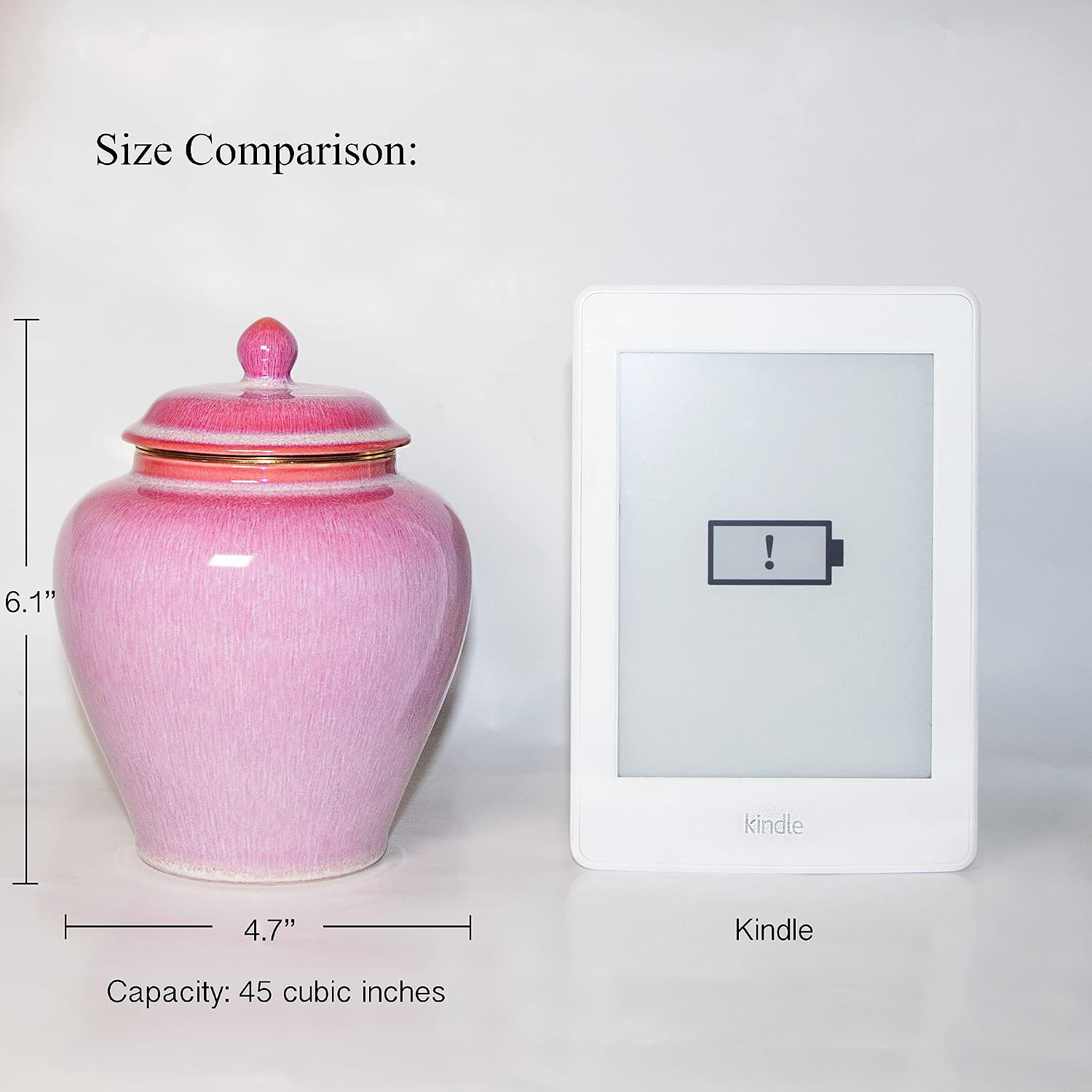 Medium Urns for Human Ashes - Pink Small Ceramic Cremation Urns for Human Ashes Adult Female - Decorative Small Urn for Human Ashes Small Urns for Ashes for Mom - Baby Urn Pet Urns for Dog Ashes