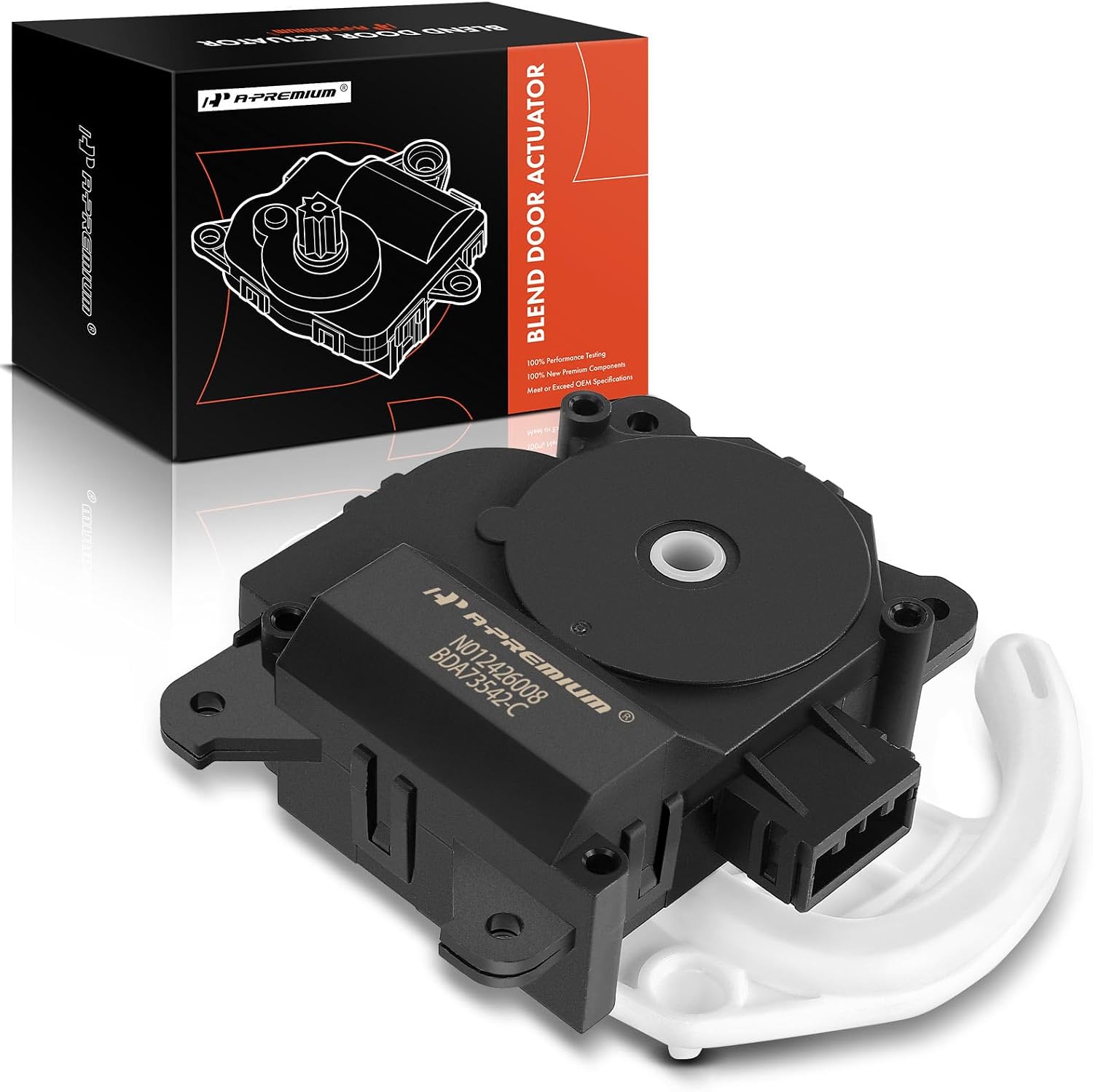 Honda Odyssey Repair A-Premium HVAC Heater Blend Door Actuator - Perfect Fit For Acura TL (2009-2014), ZDX & Honda Odyssey - Left Side Temperature Control Replacement HVAC Blend Door Actuator