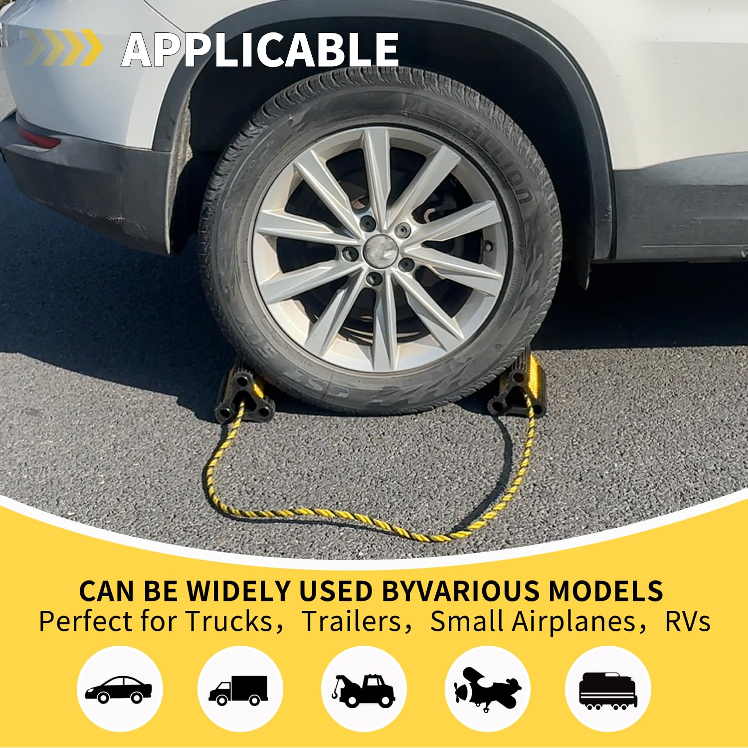 RV Wheel Chocks - Keep Your RV Secure -4