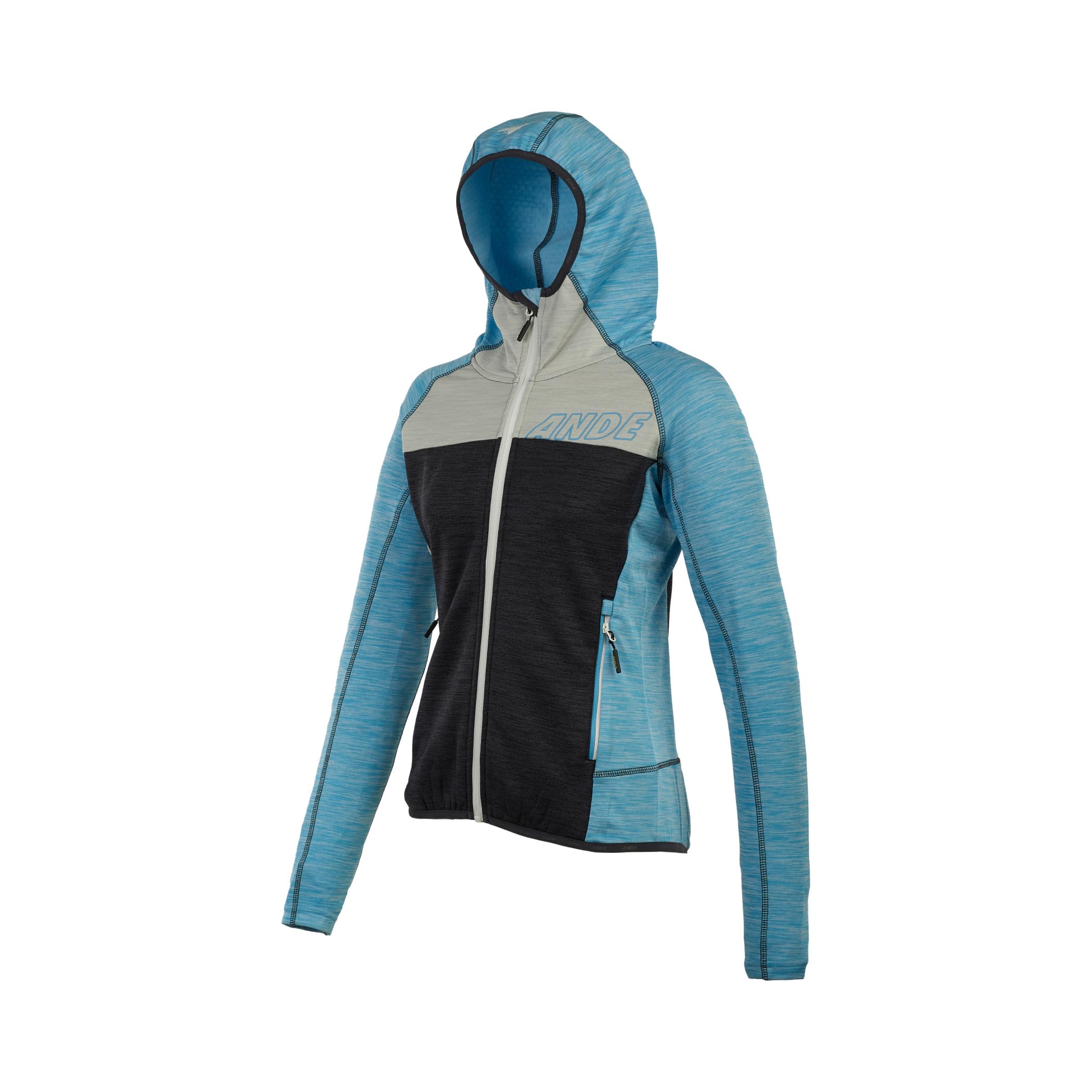 Ande Qualido Lady Full Zip Maglia Lunga Donna