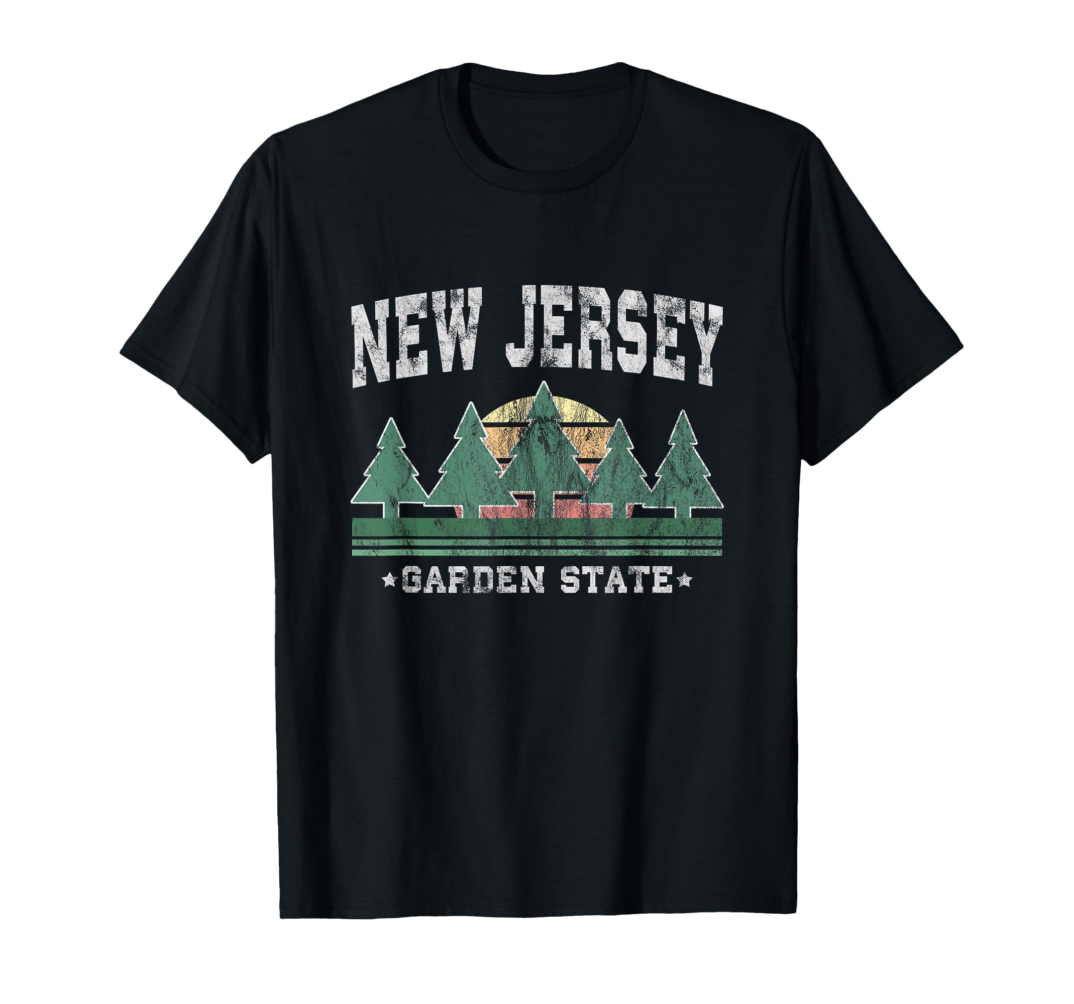New Jersey Retro Vintage T-Shirt Gift for Men, Women & Kids