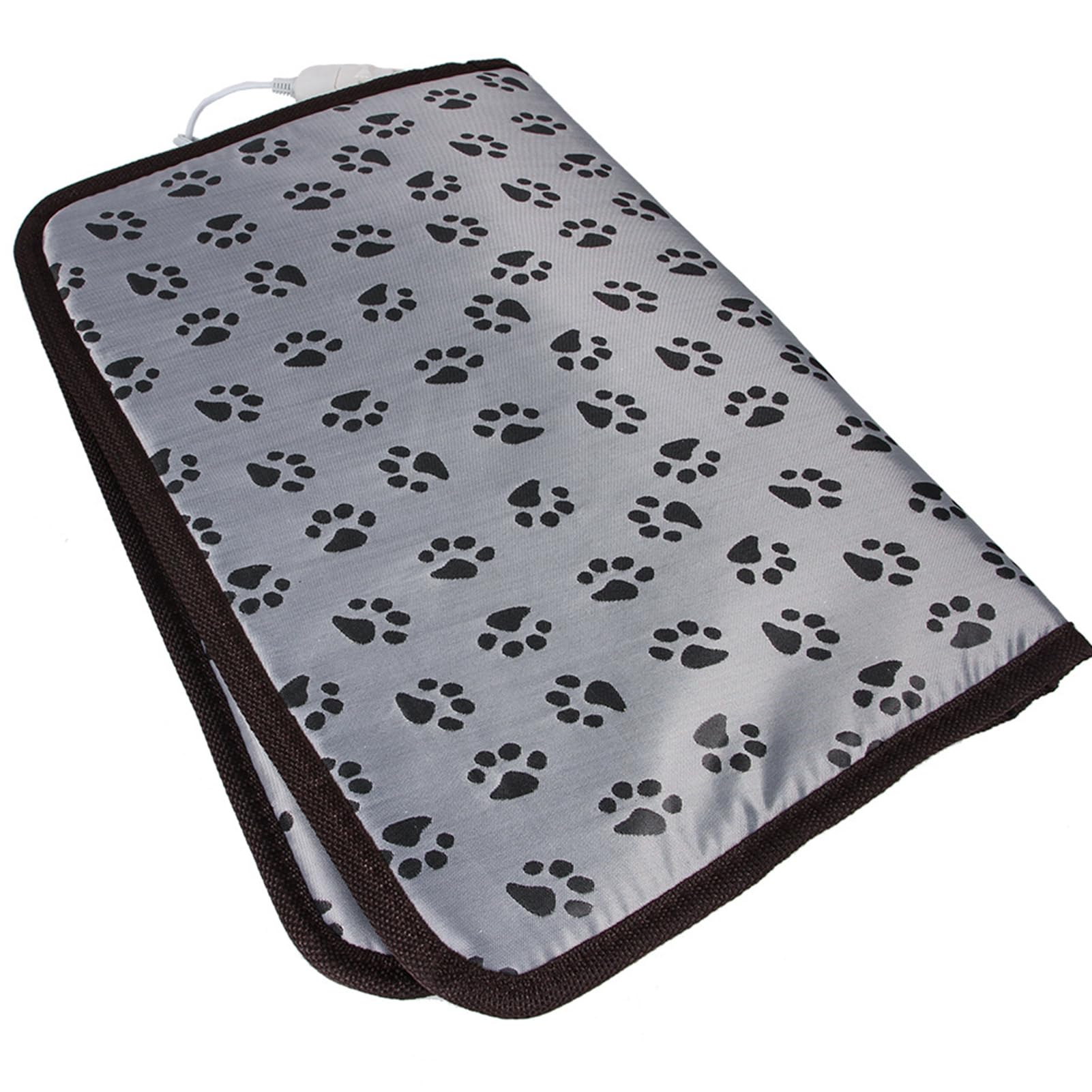 Tapis Chauffant Chat Electrique, Tapis Chauffant Imperméable pour Chien Et Chat, Coussin Chauffant Réglable pour Chien avec 3 Niveaux De Température pour Chiens Et Chats