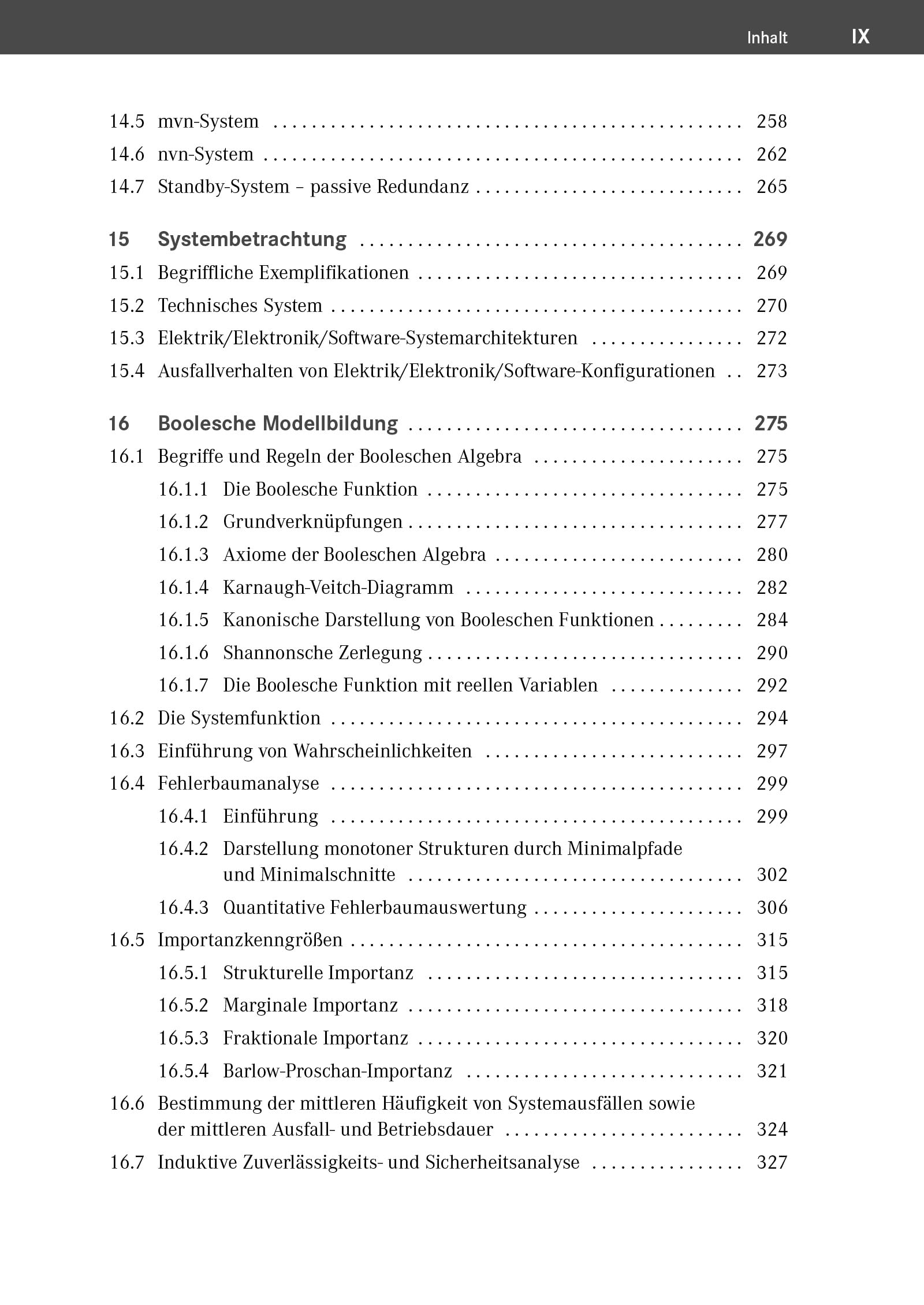 Sicherheit und Zuverlässigkeit technischer Systeme
