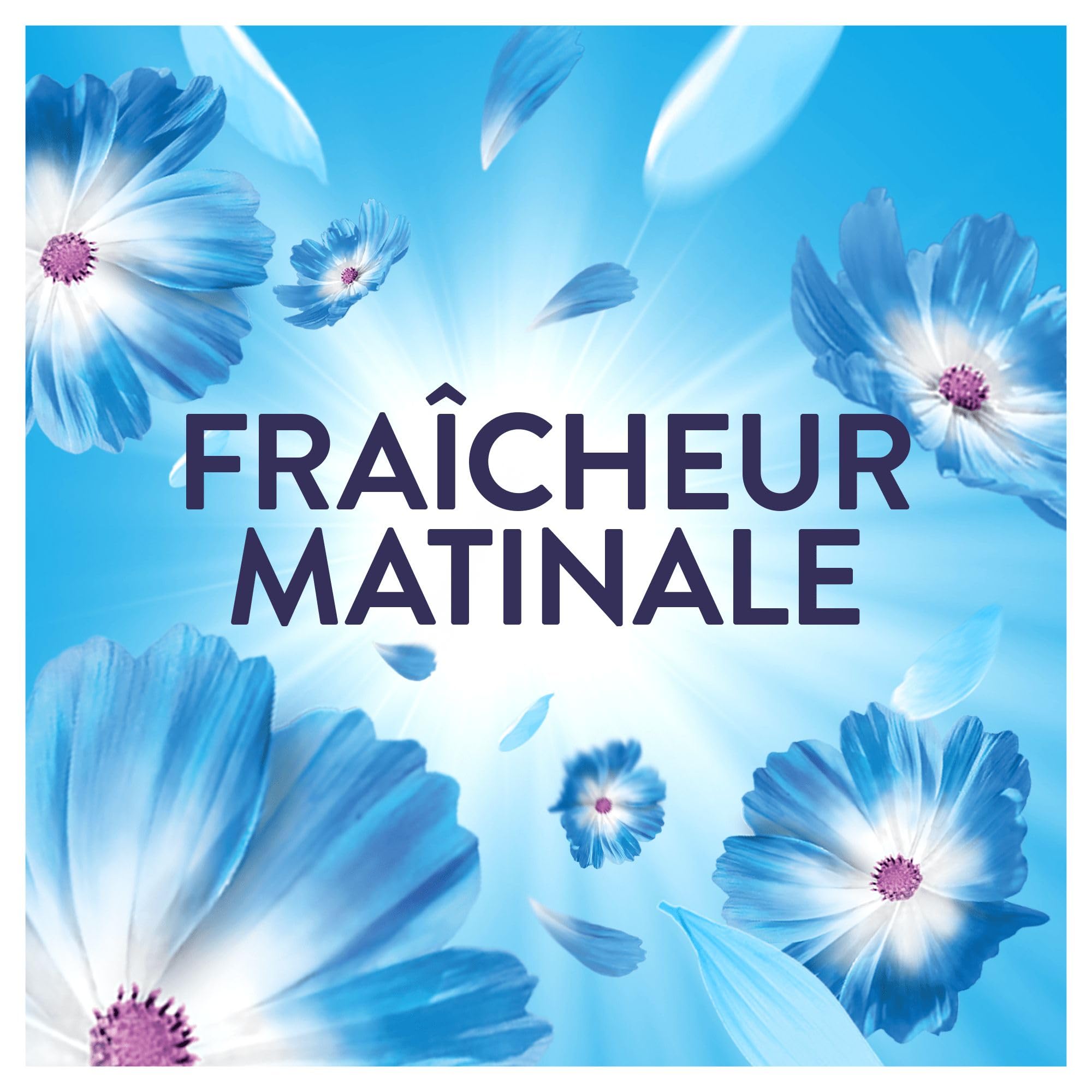 Lenor Fresh Air Adoucissant Fraîcheur Matinale, 216 Lavages (6 x 36 Lavages), Fraîcheur Ultra Concentrée