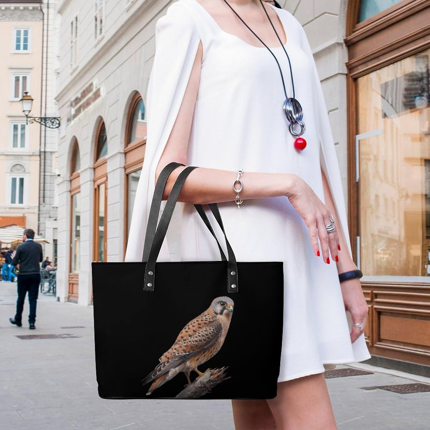 Kestrel Bird Women's Handbag Fashion Shoulder Bag Purse Leather Tote Bags Crossbody Travel