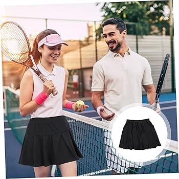 Amazon.co.jp: LIOOBO テニス スカート インナースパッツ付