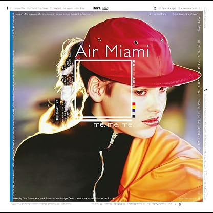 Me. Me. Me. (Vinil Água-marinha, Edição Deluxe) por Air Miami, capa do álbum