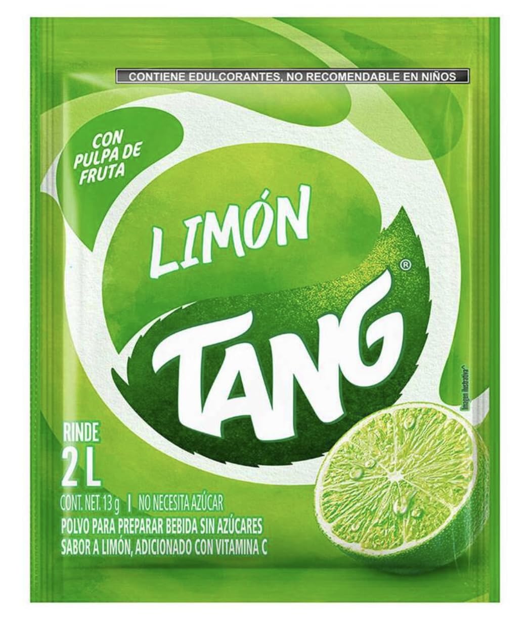 Amazon.com : 3 X Tang Limon Flavor No Sugar Needed Makes 2 Liters