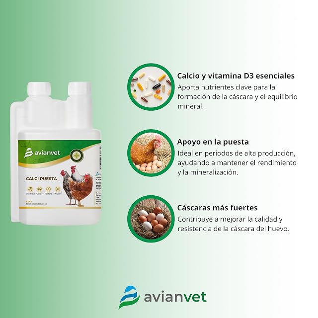 Foto 2 de 4 de AVIANVET Calcio Gallinas