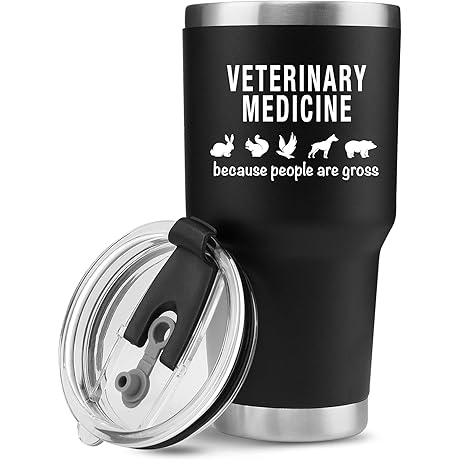 Veterinary Medicine Vacuum Insulated Stainless Steel Tumbler