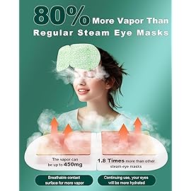 30 Packs Steam Eye Mask,Warm Compress for Dry Eyes Sleep Mask,Hot Auto Heated Eye Masks Relaxing Products for Women Moist Heat Soothing Eye Fatigue,Disposable Eye Mask for SPA Essentials