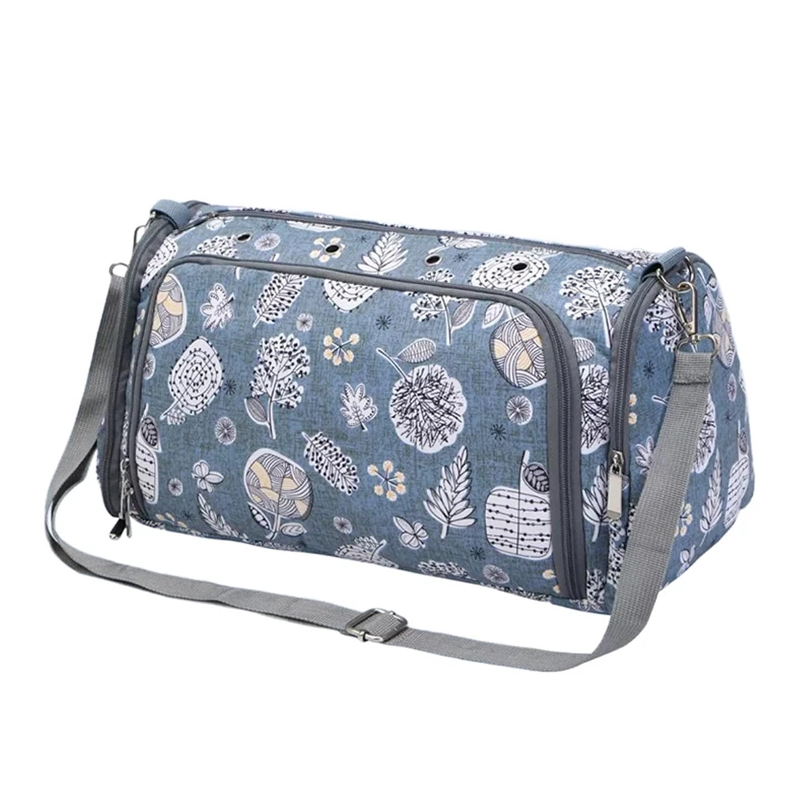ZWCSHUU Sewing Organizer Bag Waterproof Knitting Tool Storage Bag Wool Crochet Diagonal Package Yarn Travel Tote for Sewing Tools(Color 6)