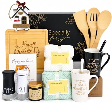Closing Gifts for Home Buyers, Housewarming & New Home Gift Basket,15 Pcs