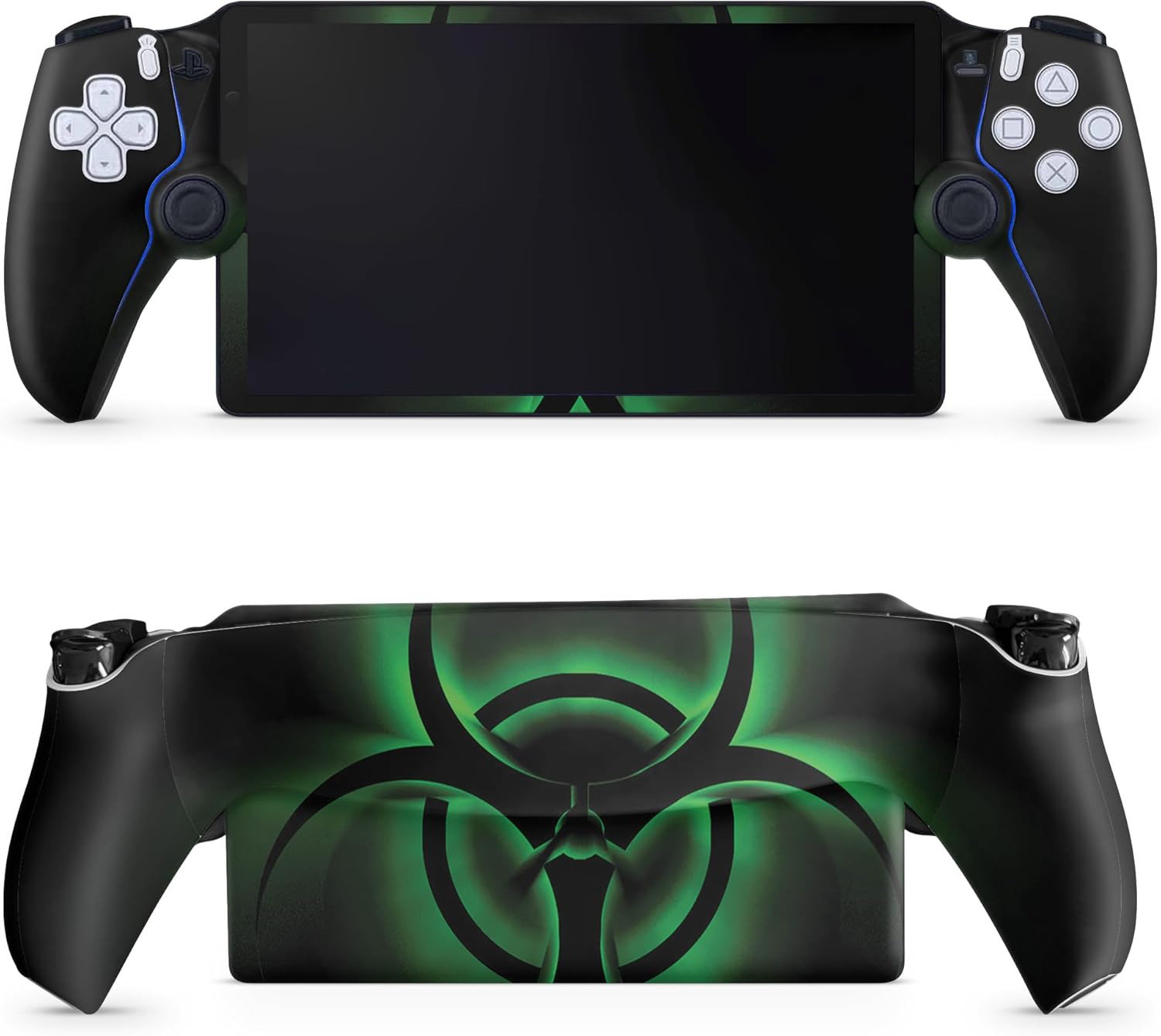 Glossy Glitter Gaming Skin Compatible with PS5 Portal Remote Player - Mystic Smoke - Premium 3M Vinyl Protective Wrap Decal Cover - Easy to Apply | Crafted in The USA by MightySkins