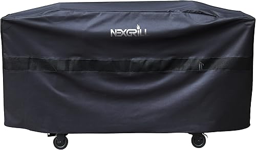 Nexgrill Funda de poliéster de alta calidad, resistente, para cocinar al aire libre, con parte superior plana, duradera, resistente al agua, con disponible en Yaxa El Salvador
