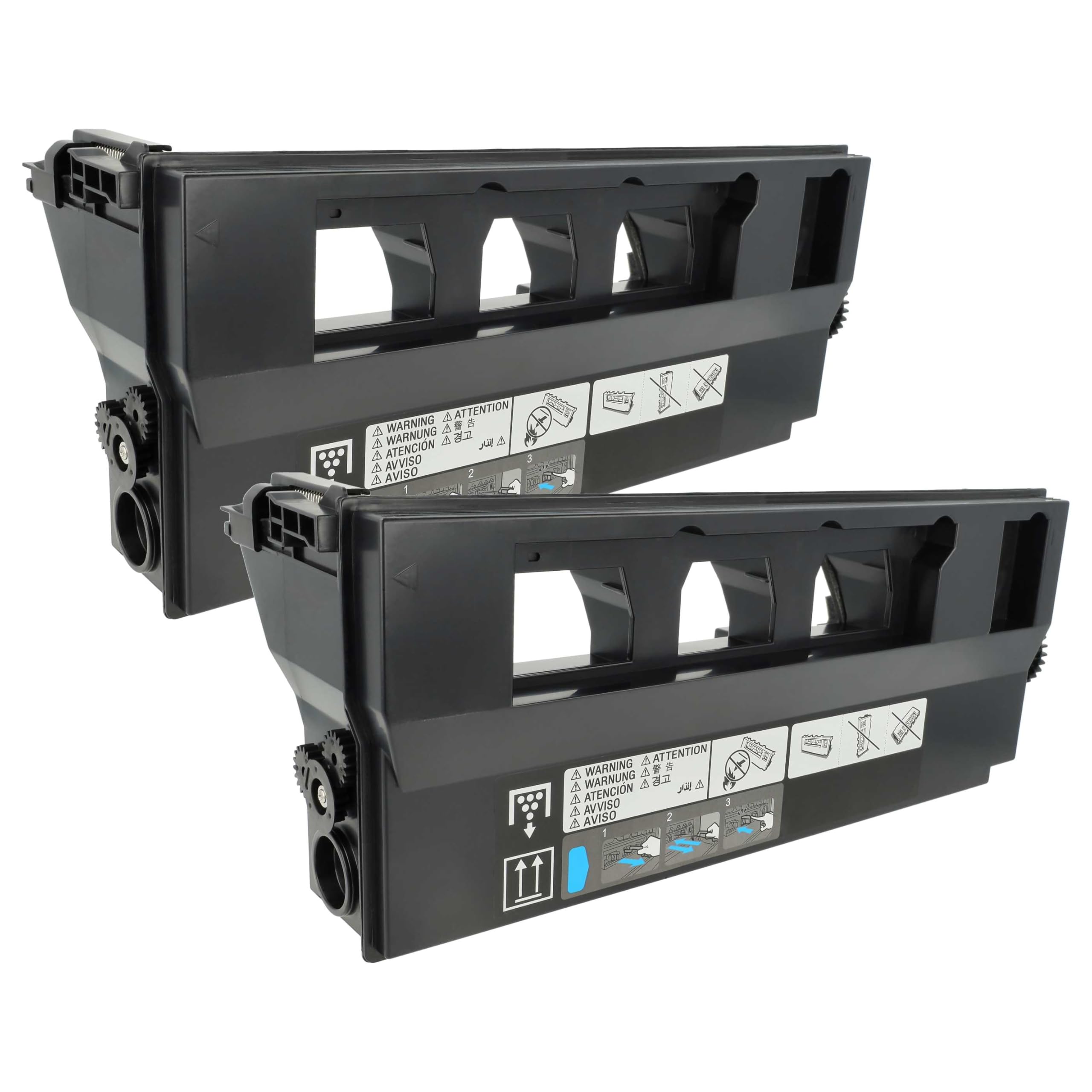 vhbw 2X Bac de récupération de Toner usagé Compatible avec Konica Minolta Bizhub C280, C220, C360 imprimante Laser