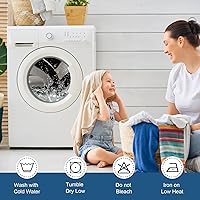 Vista 340 de VClife funda boho de sofá de felpilla para sofá seccional, funda antideslizante para sofá de 2 plazas, protector para mascotas con borlas, funda