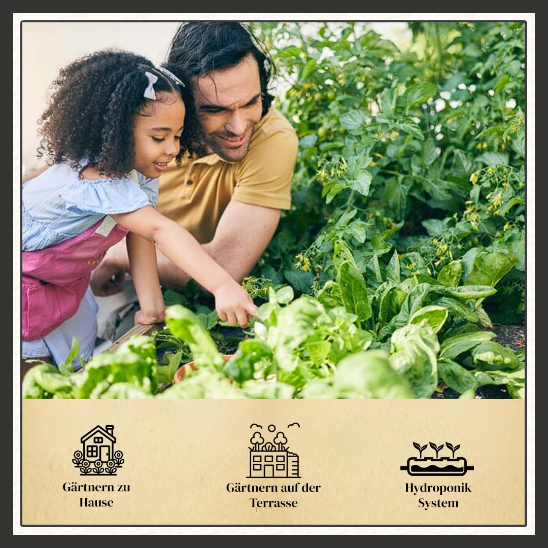 100L Kompakt - Premium Kokoserde in Beutel - Torffrei - Ideal für den Anbau von Gemüse, Obst und Keimung von Sämlingen mit Startdüngung (10 x 10L - 100L Kokos Blumenerde)