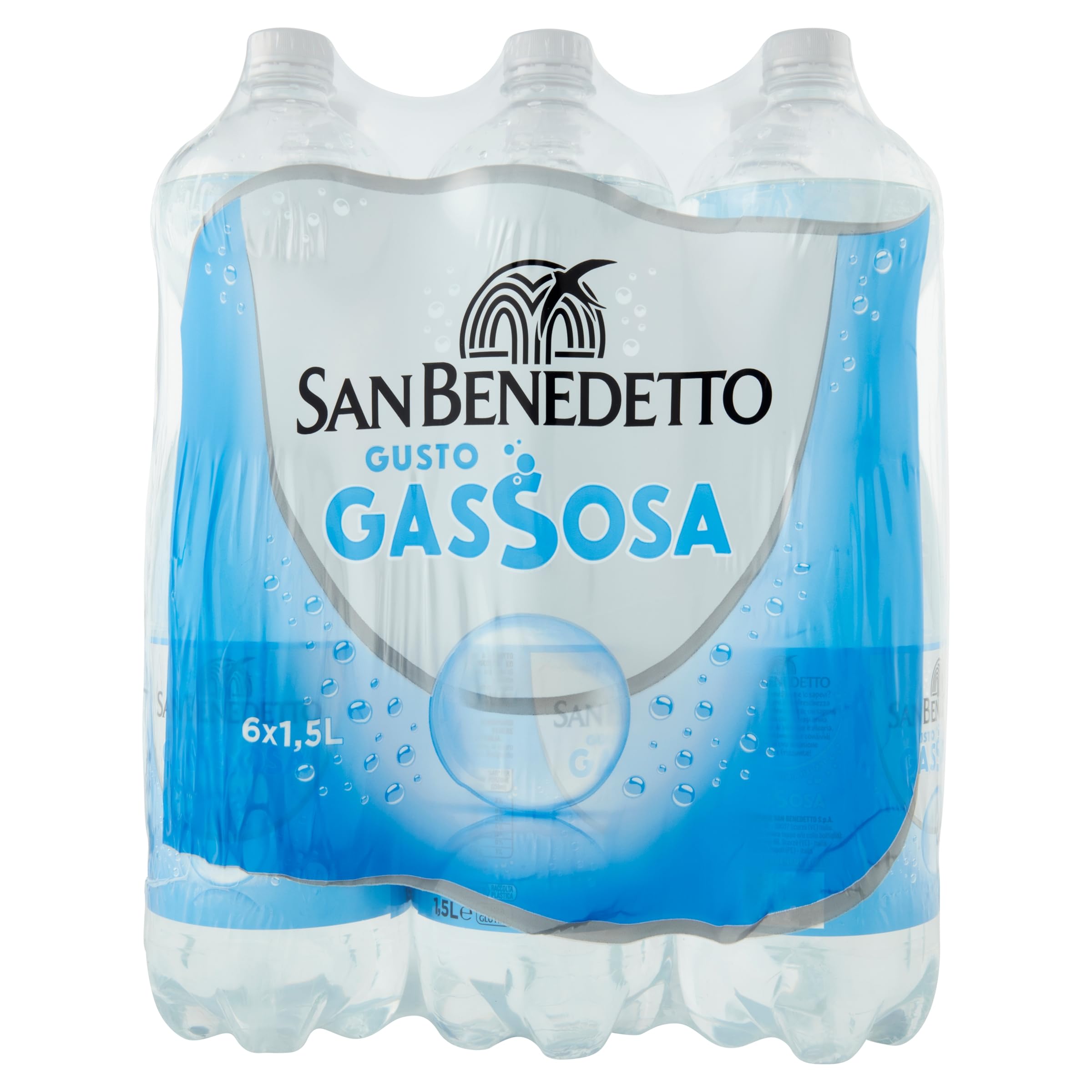 San benedetto gassosa 1.5L (Confezione da 6)