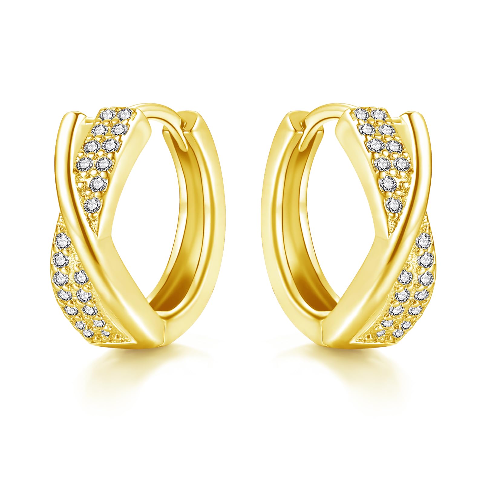 Estrellique Ohrringe Silber 925, Hypoallergen 925 Sterling S