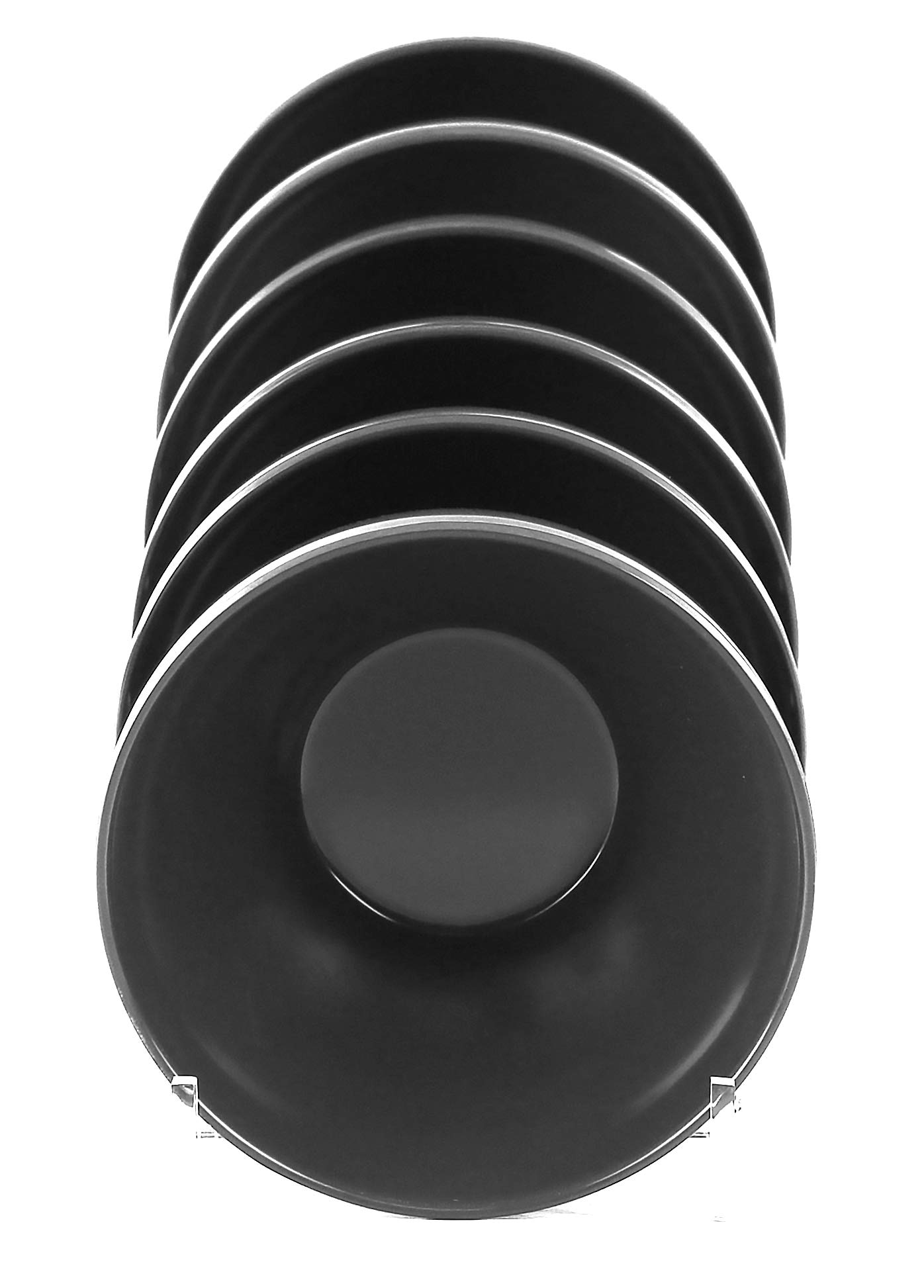 Calypso Basics 73110SET 6 szt. zestaw misek melaminy zupa/płatków śniadaniowych, szary