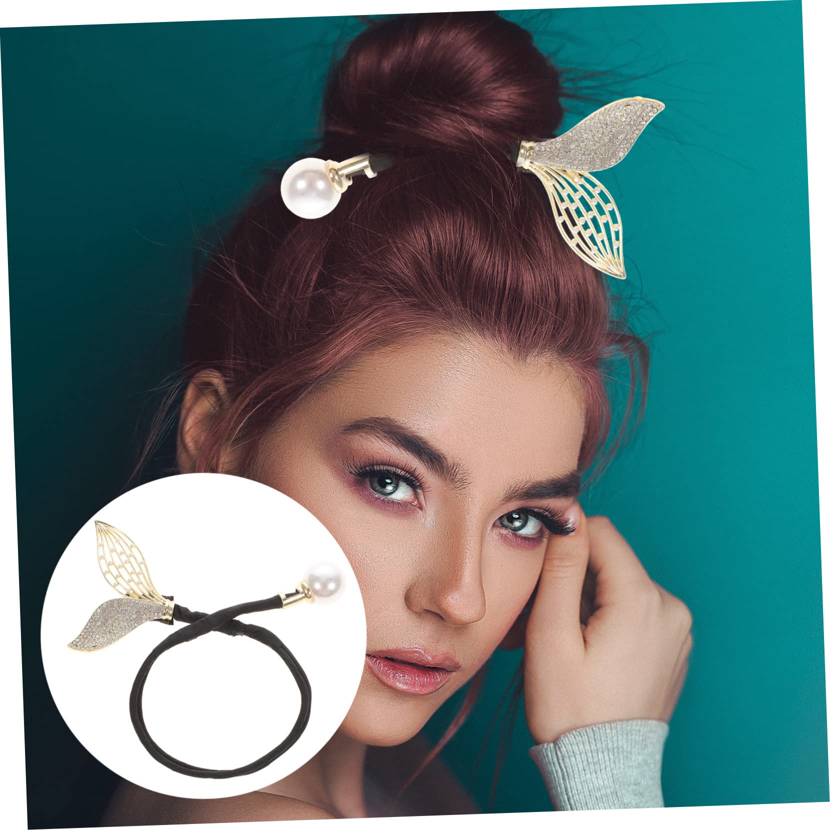 Accessori per chignon, 5 pezzi, accessori per capelli a coda di pesce, strumenti flessibili per trecce, strumento per trecce, forme per chignon, chignon alla francese, accessori da sirena per chignon