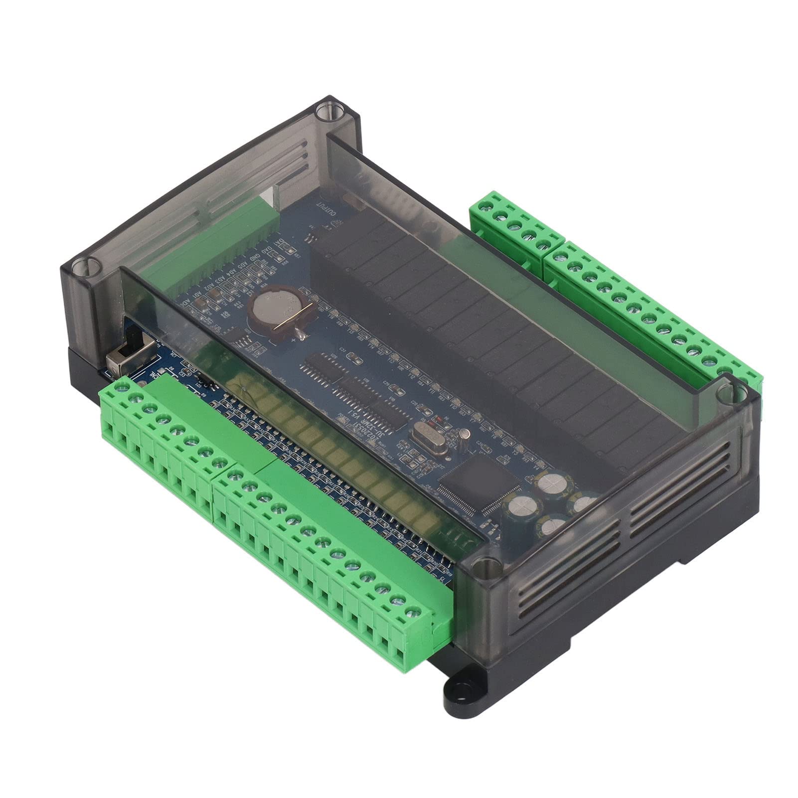 Scheda di Controllo Industriale PLC Unità di Controllo Logico Programmabile Compatta e Affidabile Conteggio Ad Alta velocità 24 V CC per L'automazione Industriale