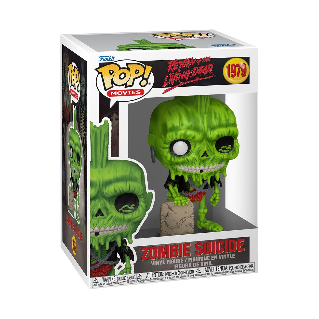 Funko POP! Movies: Return of the Living Dead - Zombie Suicide - Collectable Vinyl Figure - Gift Idea - Official Merchandise - Toys For Kids & Adults - Model Figure for Collectors and Display