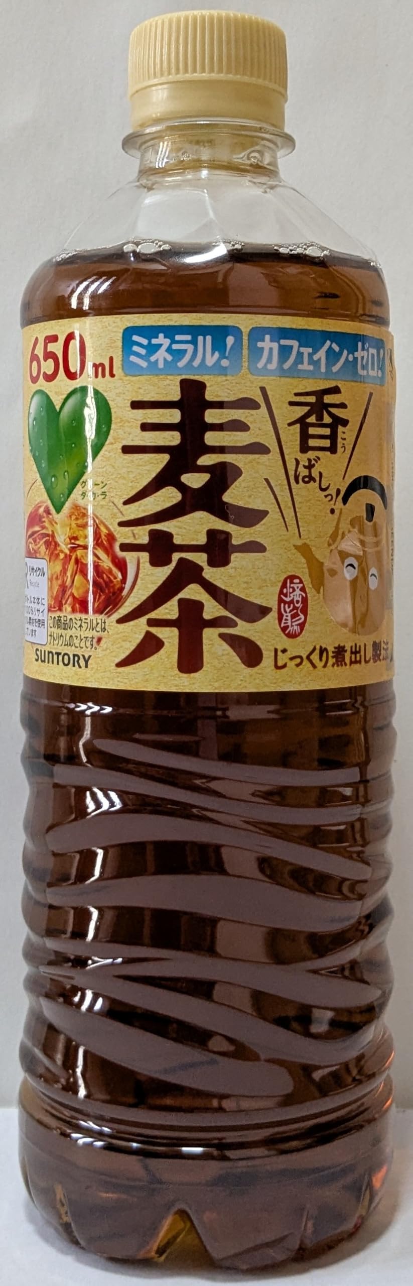 Amazon.co.jp: サントリー GREEN DA・KA・RA 香ばしっ！ 麦茶 650ml