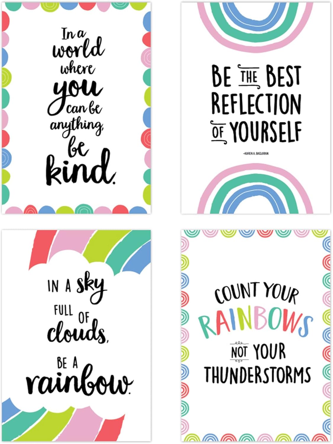 Creative Teaching Press Farm Friends Inspire U 5-Poster Pack (10266)